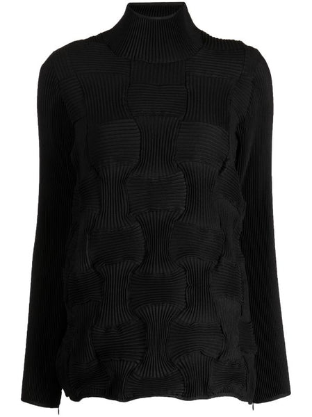 MELITTA BAUMEISTER Women Long Sleeve Waffle Top – Atelier New York