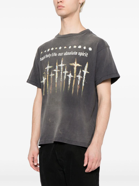 SAINT MICHAEL X FORSOMEONE Unisex Printing T-Shirt – Atelier