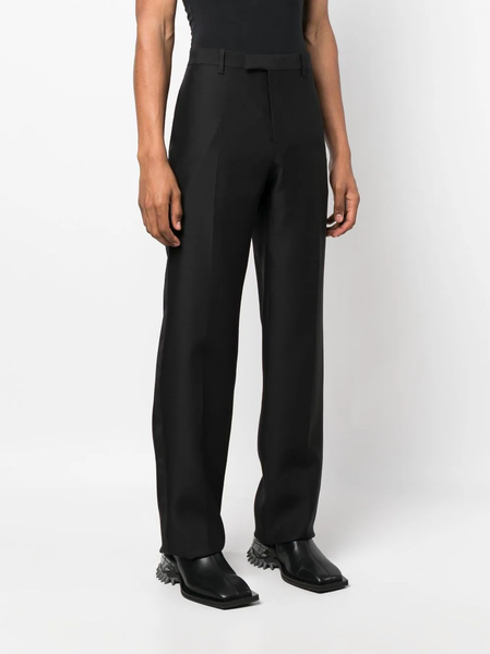 NWT OFF-WHITE C/O VIRGIL ABLOH Black Tuxedo Zipped Clean Pants Size 48 $730