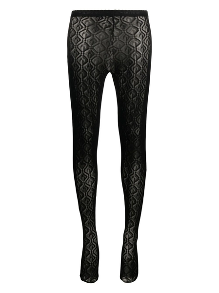 Marine Serre Moonogram Tights