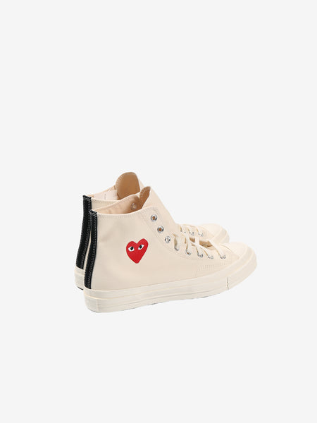 Converse comme des garcons petit coeur hotsell