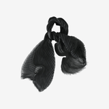Black scarf, front view