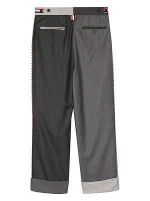 THOM BROWNE Women Angled Pocket Trouser W/ Side Tabs In Funmix Super 120S Twill