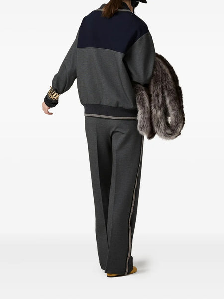 【新品未使用】TODAY Vintage Sweat Pullover モカ Soft-touch sweatshirt with zip - Women's fashion