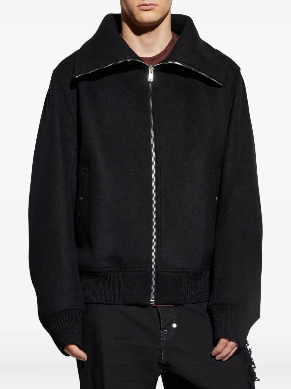 RICK OWENS - Men Blixa Dracucollar Jacket – Atelier New York