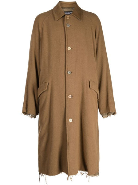 UNDERCOVER Men Woven Wool Long Coat – Atelier New York