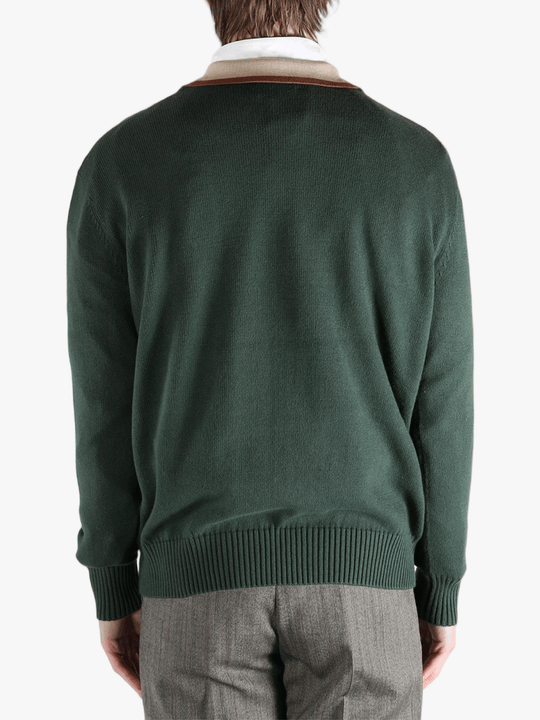 green tops worn by a person, showing the tops fit