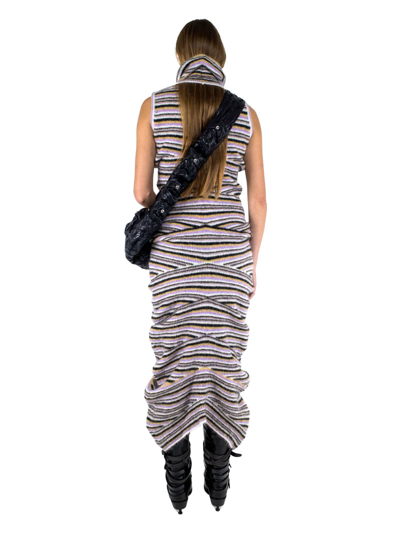 KIKO KOSTADINOV Women Striped Curl Dress