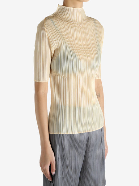 【新品】【ISSEY MIYAKE 】PLEATS PLEASE トップス PLEATS PLEASE ISSEY MIYAKE - Women Lucid Pleats Shirt