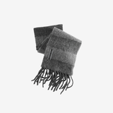 Grey scarf, front view