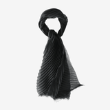 Black scarf, front view