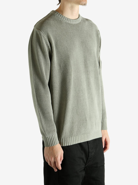 C.P.COMPANY - Men Knitwear Crew Neck In Chenille Cotton