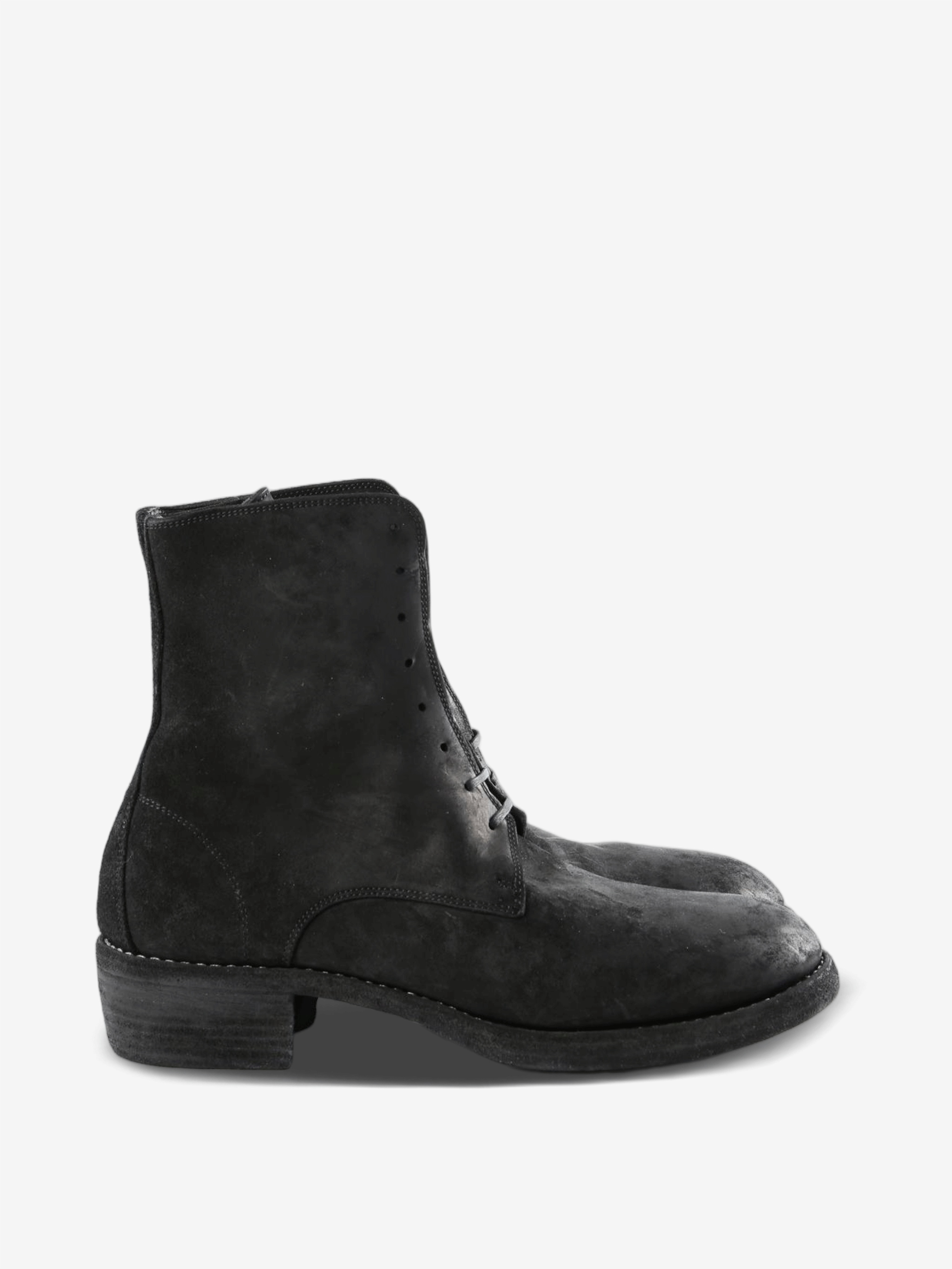 GUIDI - Men 795Z Cordovan Cont Laced Up Boot – Atelier New York