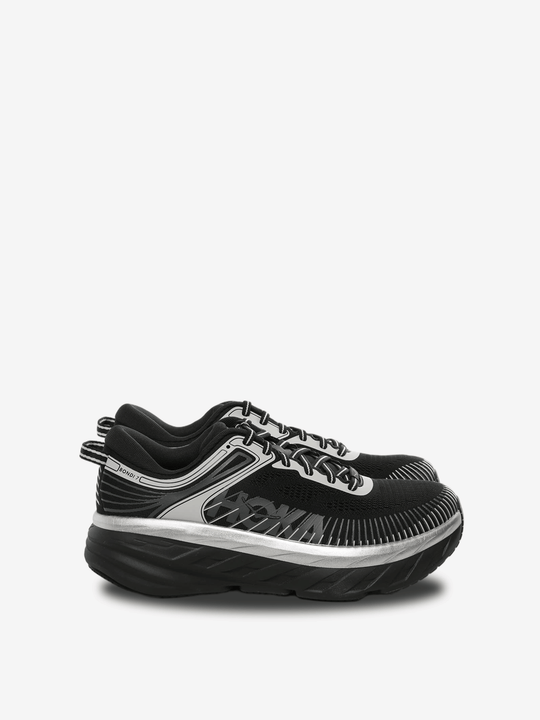 Black shoe,front view