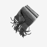 Grey scarf, front view