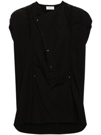 LEMAIRE Women Cap Sleeve Top With Snaps