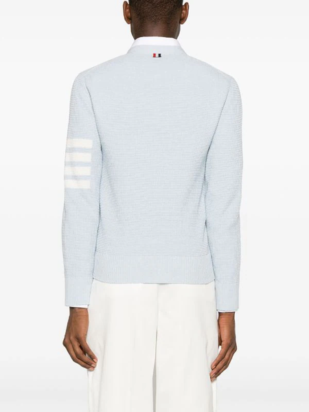Thom browne blue cardigan clearance