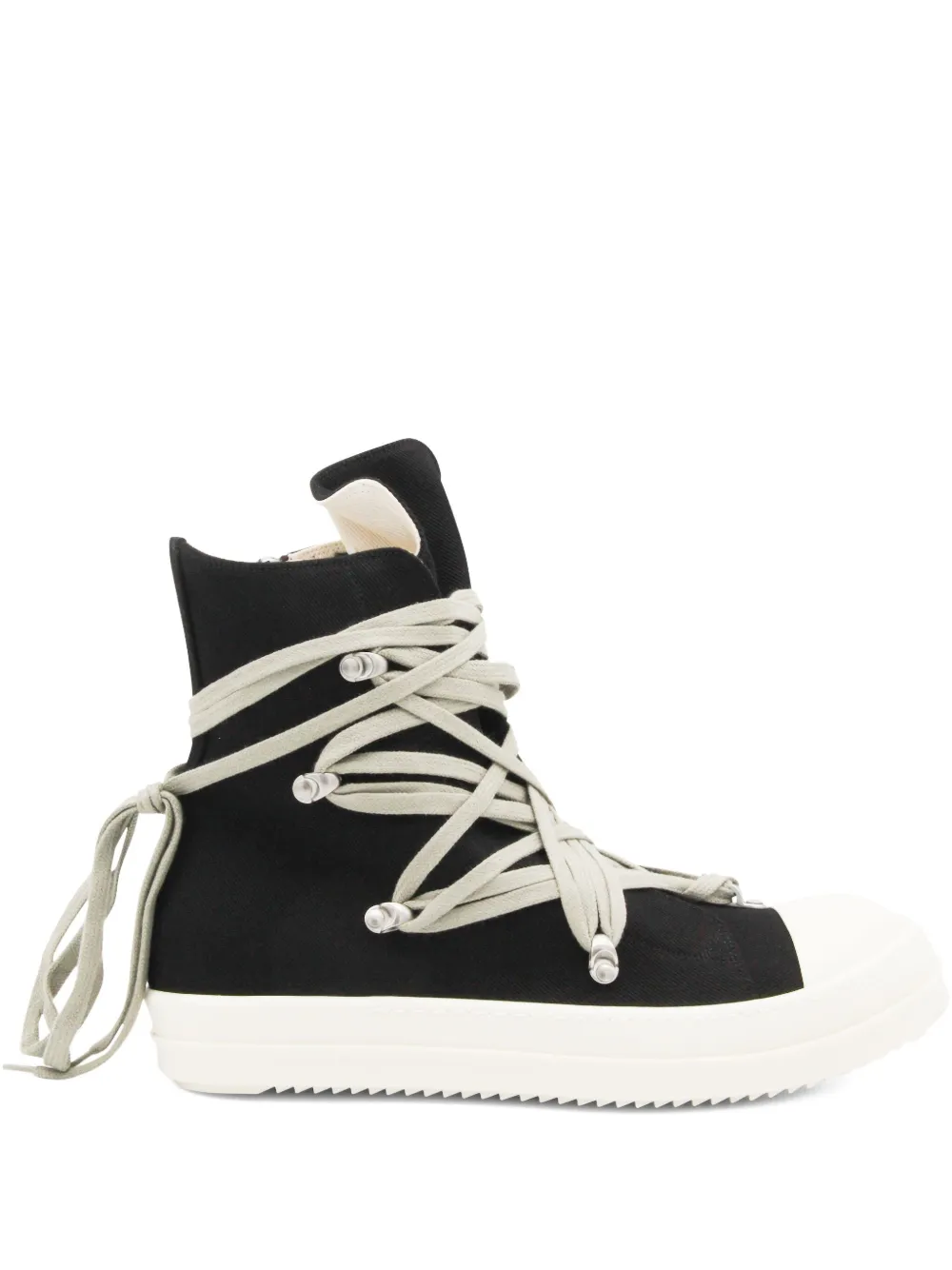 Rick Owens DRKSHDW SNEAKS ラモーンズ 41 RICK OWENS DRKSHDW - Men Denim Megalace Sneaks – Atelier New