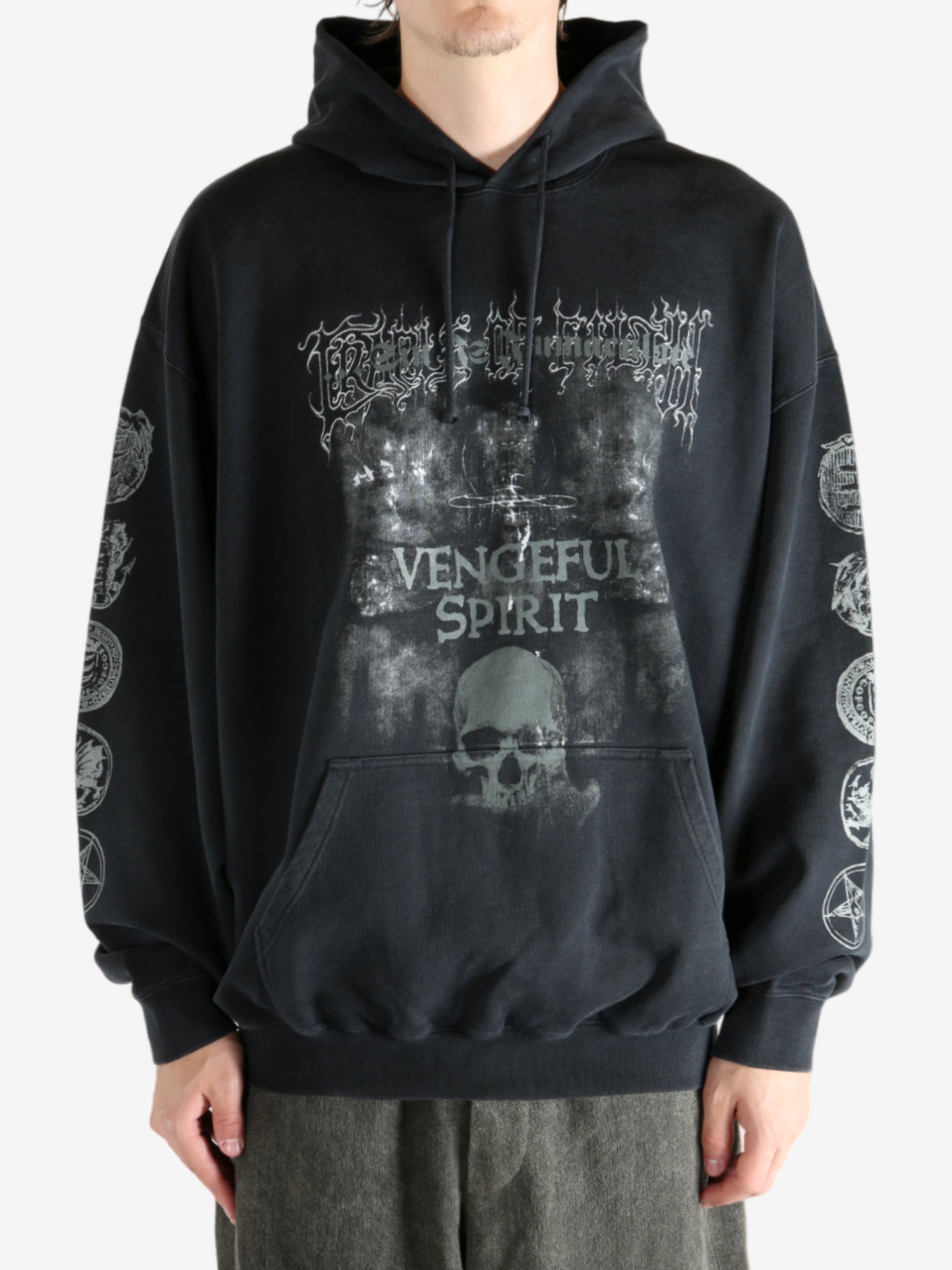 VETEMENTS - Men Cof Vengeful Spirit Oversized Hoodie – Atelier New