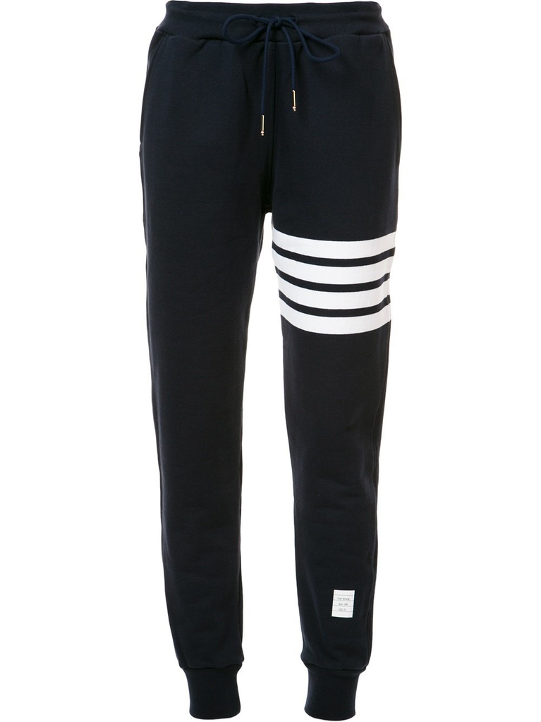 THOM BROWNE Women Classic Sweatpants In Classic Loop With Engineered 4 Bar