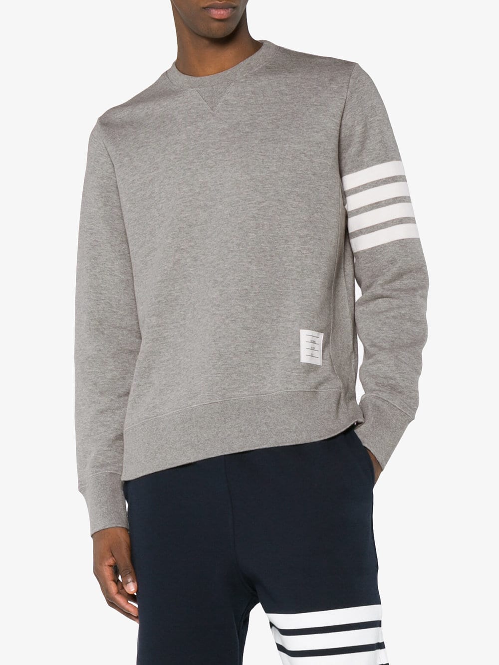 THOM BROWNE Men Classic Sweatshirt In Classic Loopback W