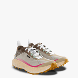 Grey sneakers, side view