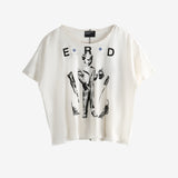 White t-shirt, front view