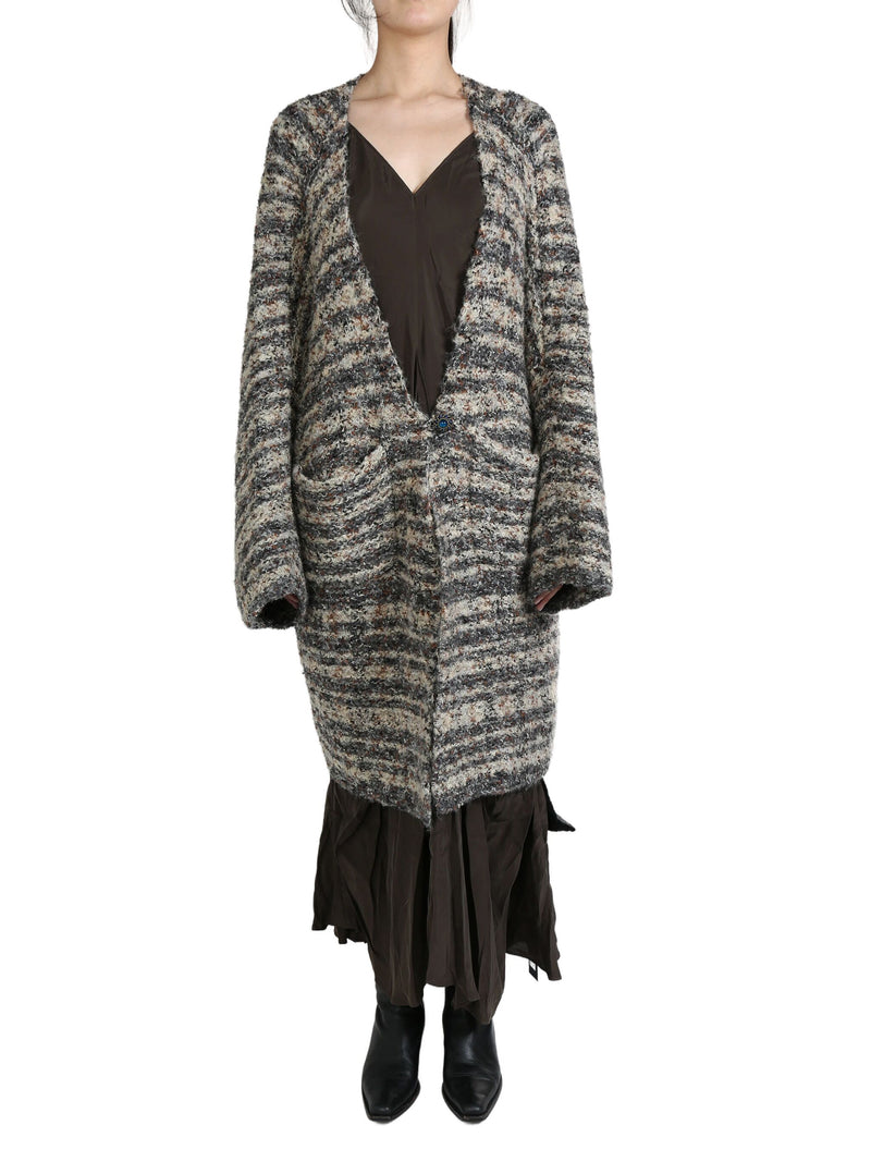 YANGKEHAN - Women Glittering Ripple Coat