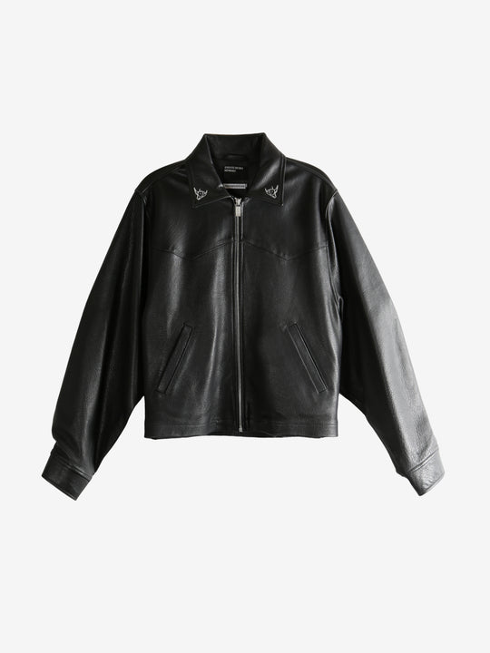 Black jacket,front view