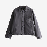 Black jacket, front view