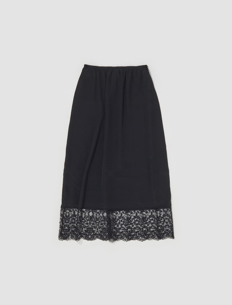 SIMONE ROCHA Women Elasticated Slip Midi Skirt W/ Trim