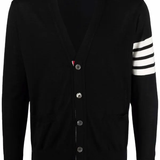 Black knitwear, front view