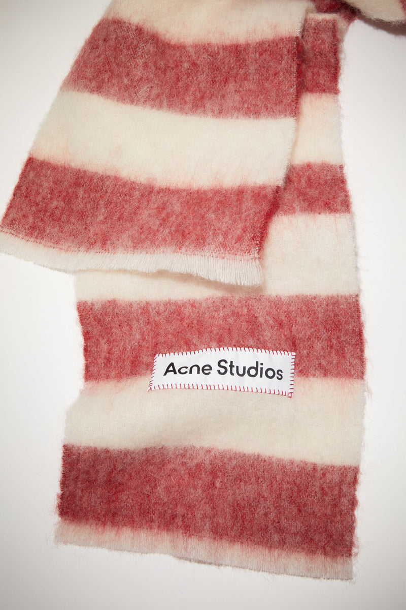 ACNE STUDIOS Wool-Blend Stripe Scarf
