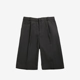 Black shorts, front view