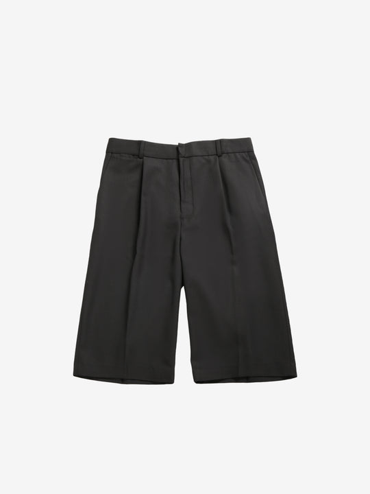 Black shorts, front view