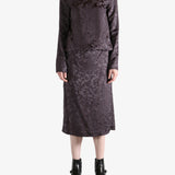 DRIES VAN NOTEN - Women Graphic Print Silk Blend Short Dress