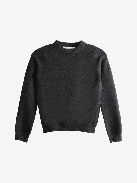 Grey sweater, front view