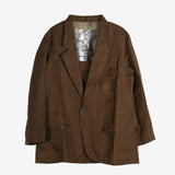 Brown jacket, front view