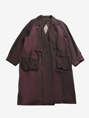 ZIGGY CHEN - Men Oversized Trench Coat