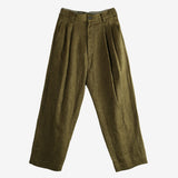 ZIGGY CHEN - Men Drop Crotch Wide Leg Trousers
