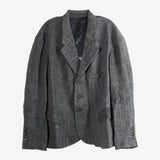 Black shirt, front view