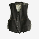 Grey vest, front view