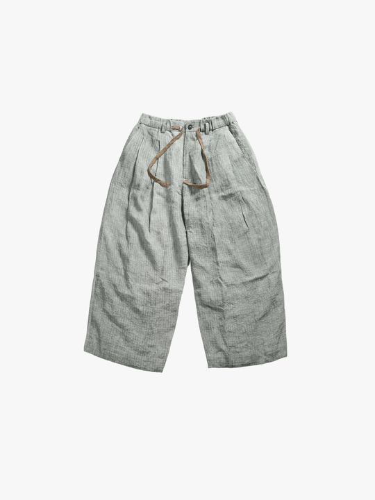 Gray pants, front view