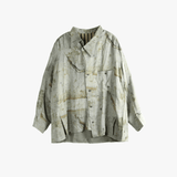 Green shirt, front view