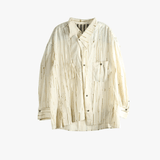 Tan shirt, front view