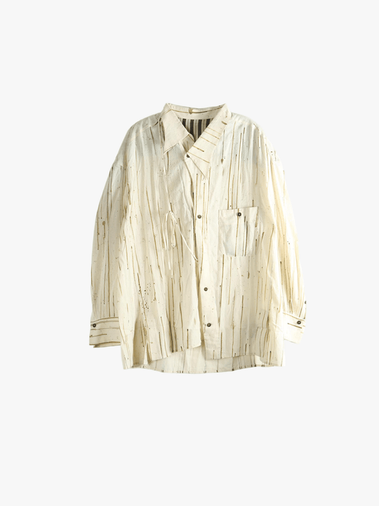 Tan shirt, front view