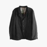 Black jacket, front view