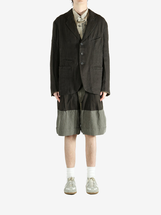 Black jackets,full body view