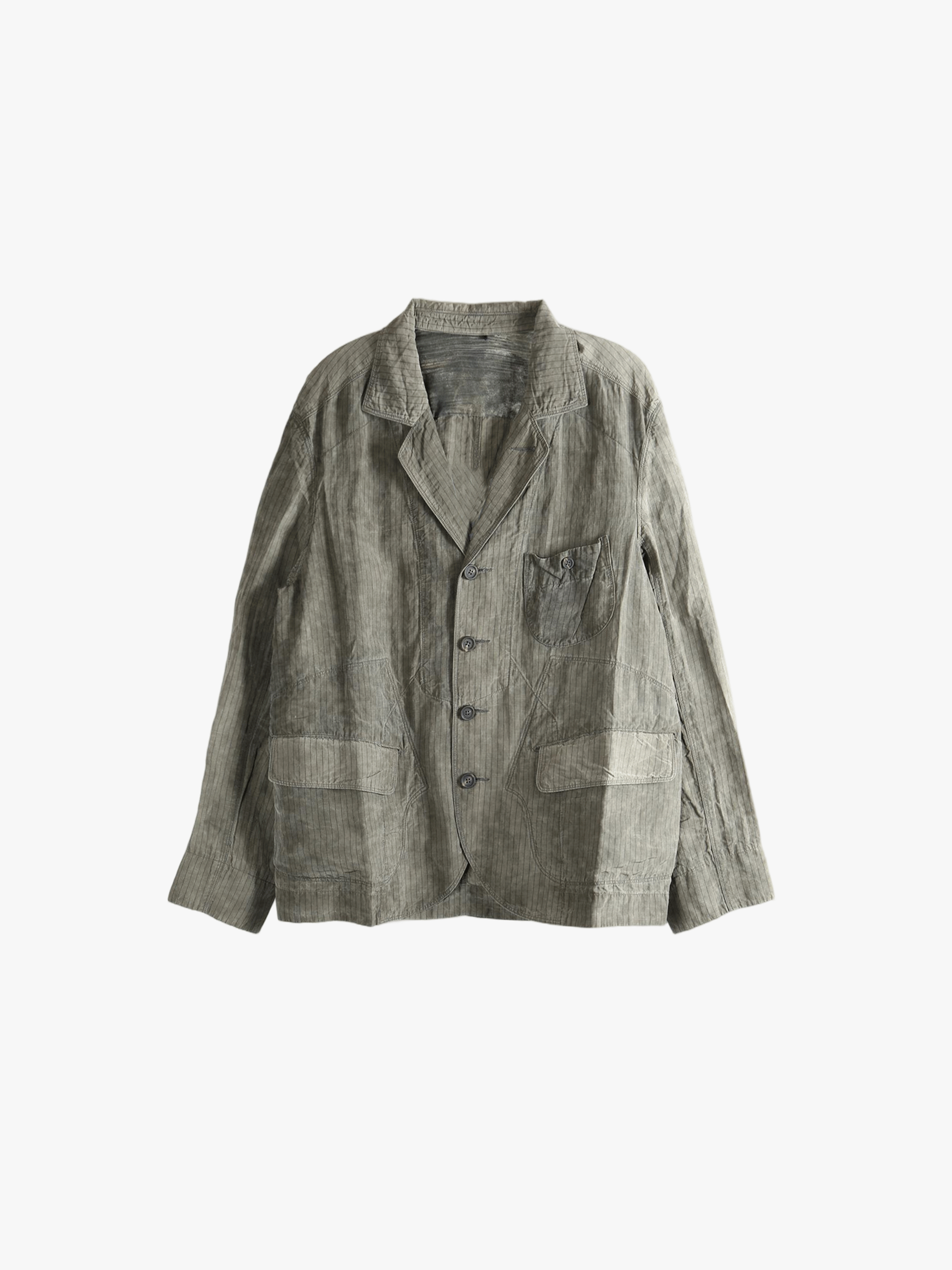 Grey jacket, front view