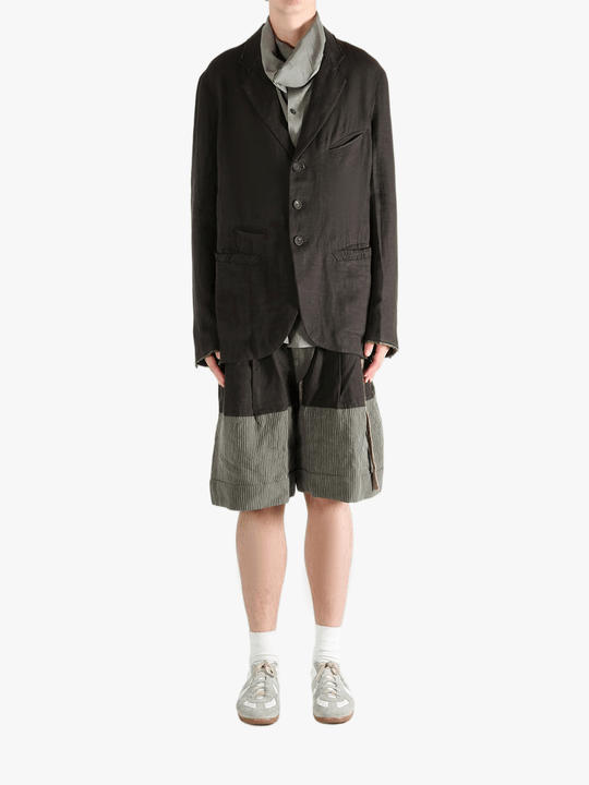 Black jackets, full body view
